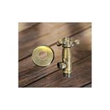 İSAOĞLU YAPI Taharet Musluğu Antik Mat Gold Taharat Musluğu Vintage Model Ara Musluk Antik Taharet