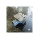 İSAOĞLU YAPI Yer Sifonu 10*10 Bütün Banyolara Uyumlu Yer Süzgeci Estetik Modern Tasarım Banyo Gideri