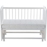 İşbir Yatak Işbir Kiki Baby Yatak 70 x 120 cm Beyaz Koton Malzeme ile 0-3 Yaş İçin Özel Tasarım Sertlik