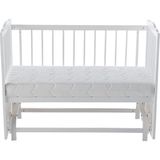 İşbir Yatak Junior Baby Bed 80 x 130 cm Beyaz Yatak