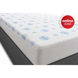 İşbir Yatak Soğutucu Etkili Fitted Alez - 160 x 200 cm - Beyaz
