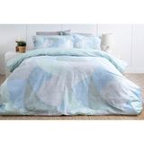 İşbir Yatak Sueno (60 Tel) Pamuk King Size Nevresim Takımı - 240 x 220 cm - Mavi - Yeşil