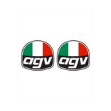 İŞCAN MOTOR Agv Kask Stickeri 7cm 2 Adet Etiket