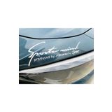 İŞCAN MOTOR Fiat Egea Sport Oto Sticker HOLOGRAM / Egea Far Üstü Yazı Sticker Hologramlı