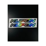 İŞCAN MOTOR Kupon Hologram Sticker 2 Adet 17cm Motor Bisiklet Araç Sticker