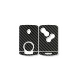 İŞCAN MOTOR Renault Clio4 ile Uyumlu Megane 3 Fluance Anahtar Kart Folyo Sticker Kaplama Karbon Siyah