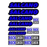 İŞCAN MOTOR SALCANO YAZI SETİ STİCKER A4 MAVİ BİSİKLET YAZISI