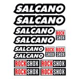 İŞCAN MOTOR SALCANO YAZI SETİ STİCKER A4 SİYAH BİSİKLET YAZISI