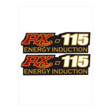 İŞCAN MOTOR Yamaha Rx115 Sticker Etiket Takımı