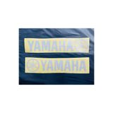 İŞCAN MOTOR Yamaha Yazi Sticker Logolu 2 Adet 21x5cm Reflektif Gri
