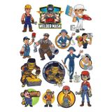 İşçi Sticker Set-2 15 Parça Telefon, Tablet, Defter, Laptop Sticker