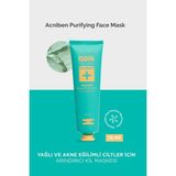 Isdin Acniben Purifying Face Mask 75 ml Yağlı ve Akne Eğilimli Ciltler İçin Kil Maskesi
