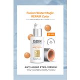 ISDIN Fotoprotector Fusion Water Magic Repair Color Spf 50 50 ml Onarıcı Renkli Yüz Güneş Kremi