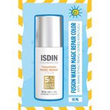 Isdın Fotoprotector Fusion Water Magic Repair Color SPF50 50ML | Cilt Esnekliğini Destekleyici Renkli Yüz Güneş Kremi