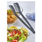 iselahome Alvin Sert Plastik Yanmaz Yapışmaz Yüksek Isıya Dayanıklı Makarna Salata Servis Maşası