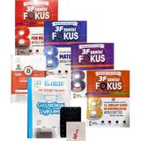 İSEM Yayıncılık 8.sınıf 3f Serisi Focus 4'lü Akıllı Defter+Günay Yayınları ve Ankara Yayınları Deneme+Vantuz+Çanta Süsü