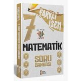 İsem Yayıncılık - Ortaokul 2024 7.Sınıf Matematik Farklı İsem Soru Bankası