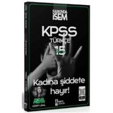İsem Yayıncılık SÜPER FİYAT - İsem 2025 KPSS Türkçe Aşina 15 Deneme Çözümlü - Gizem Ural İsem Yayınları