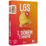 İsem Yayınları - 8. Sınıf LGS Farklı Tüm Dersler 1. Dönem 5 Deneme