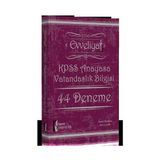 Isem Yayınları Evveliyat Kpss 2016 Anayasa Vatandaşlık Bilgisi 44 Deneme Sınavı