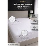Isessia Aquasoft Fitted Su Geçirmez Yatak Koruyucu Alez | Full Kenar | Tek Çift Battal Bebek Çocuk - 70 x 140 cm