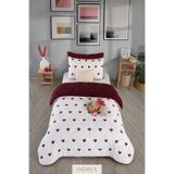 Isessia Livora Tek Kişilik Çift Taraflı Wellsoft Uyku Seti | Lastikli Çarşaflı & Yastık Kılıflı | Yorgan | 155x215 cm