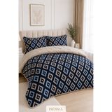 Isessia Verona Çift Kişilik Çift Taraflı Wellsoft Uyku Seti | 2 Yastık Kılıflı | Yorgan | 195x215 cm