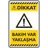İsg Tabelam 25X35CM/KOMPOZIT/BAKIM Var - 25 x 35 cm - Kompozit Levha