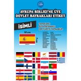 İsg Tabelam Avrupa Birliğne Üye Devlet Bayrak Etiketleri