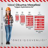 İsg Tabelam Elektrik Panolarına Bakım Yaparken Dikkat Edilmesi Gereken Noktalar/25x35cm/kompozit - 25x35 cm