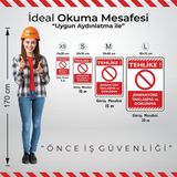 İsg Tabelam Jeneratöre Yaklaşma ve Dokunma/35x50cm/kompozit - 35x50 cm
