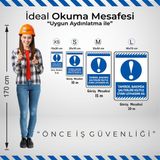 İsg Tabelam Tamirde, Bakımda Şalterleri Kilitle Uyarı Levhasını As/25x35cm/kompozit - 25 x 35 cm