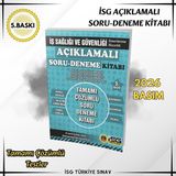 İsg Türkiye Sınav Isg Açıklamalı Deneme Kitabı 2026 Basım