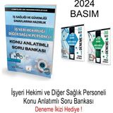 İsg Türkiye Sınav Işyeri Hekimi ve Diğer Sağlık Personeli Kitabı 2024