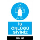 isgbazaar Iş Önlüğü Giyiniz - 25X35 Dekota