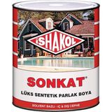 İshakol 0,75 lt Boncuk Mavi Lüks Sentetik Parlak Yağlı Boya