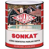 İshakol 0,75 lt Yeşil Lüks Sentetik Parlak Yağlı Boya