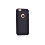 İshe iPhone 6s Plus Kılıf Esnek ve Soft Silikon Kapak Lupsy Kapak - Black