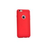 İshe iPhone 6s Plus Kılıf Esnek ve Soft Silikon Kapak Lupsy Kapak - Red