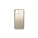 İshe Oppo A15 Kılıf Esnek ve Soft Silikon Kapak Lupsy Kapak - Gold