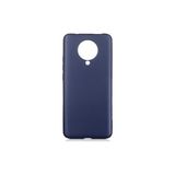 İshe Poco F2 Pro Kılıf Esnek ve Soft Silikon Kapak Lupsy Kapak - Midnight Blue