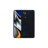 İshe Poco M4 Pro 4g Kılıf Esnek ve Soft Silikon Kapak Lupsy Kapak - Black