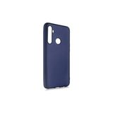 İshe Realme 6i Kılıf Esnek ve Soft Silikon Kapak Lupsy Kapak - Midnight Blue - Realme 6İ
