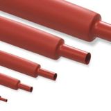 Isı İle 2/1 Daralan Makaron 3.5 Mm - Kırmızı - 200 Metre