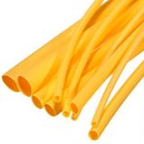 Isı İle 2/1 Daralan Makaron 6.4 Mm - Sarı - 100 Metre