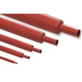 Isı İle 2/1 Daralan Yassı Makaron 4.8 Mm - Kırmızı - 100 Metre
