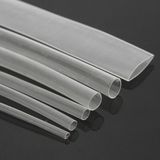 Isı İle 2/1 Daralan Yassı Makaron 6.4 Mm - Şeffaf - 100 Metre