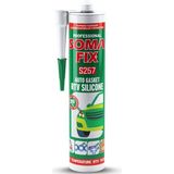 Isı Silikonu Kırmızı Somafix S257 Rtv - 280ML 320GR - 11-Kırmızı