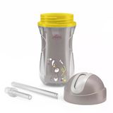 Isı Yalıtımlı Pipetli Su Matarası 14+ Ay 266 Ml Unisex (3 Adet)