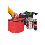 Isı Yalıtımlı Termos Çanta Sıcak Soğuk Tutuculu Piknik Kamp Outdoor Çantası (Kırmızı)